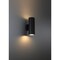 Access Lighting Matira, BiDirectional Outdoor LED Wall Mount, Black Finish, Frosted 20149LEDDMGLP-BL - alternate 5
